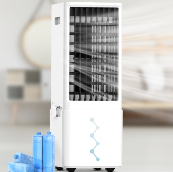 Portable Air Conditioner w/ Remote, 4 Modes & 3 Speeds, Waterless Alert System - Picture 1 of 5